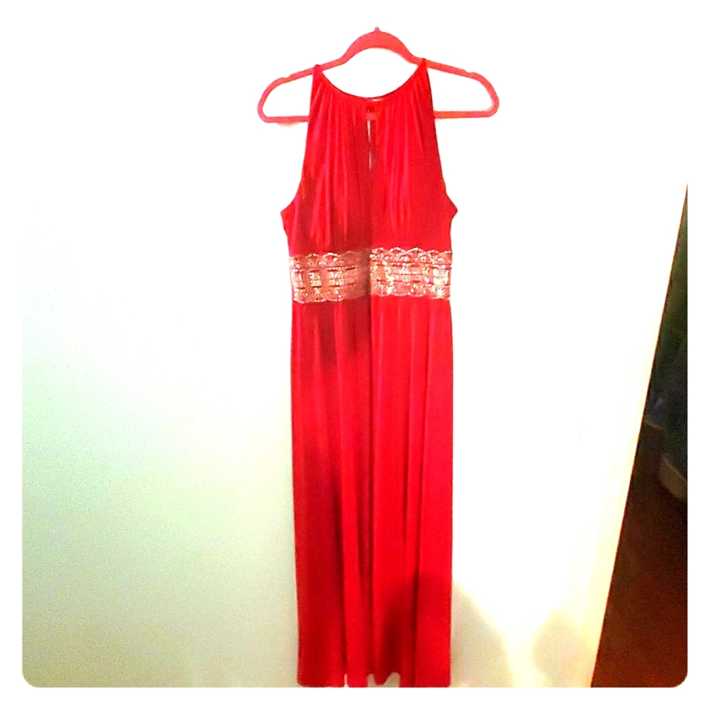 Red 'BLINGY' ress